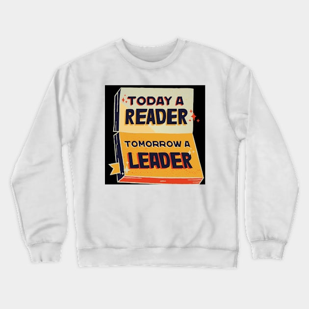 Reader Crewneck Sweatshirt by daengdesign66